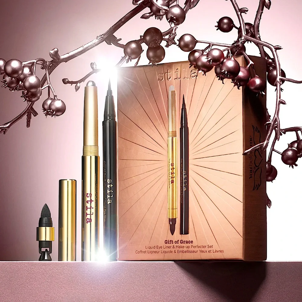 stila Gift of Grace Liquid Eye Liner & Make-up Perfecter Set